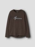SEAL BROWN TOP - AMOUR