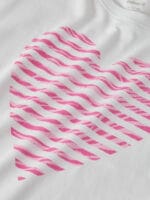 BRIGHT WHITE TOP ZEBRA HEART - Image 2
