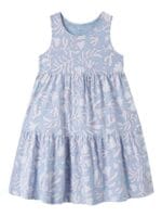 SPENCER DRESS - BLUE FLOWERS - Image 2