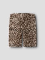 BLACK LEO BIKER SHORT - Image 4