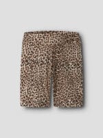 BLACK LEO BIKER SHORT
