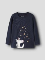 VIX TOP NAVY BLAZER - STAR BUBBLE
