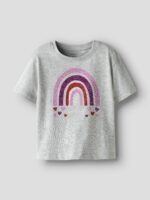 BELINA TOP LIGHT GREY RAINBOW - Image 4