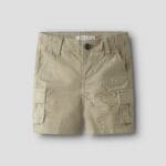 RYAN STRAIGHT CARGO SHORTS ALUMINIUM