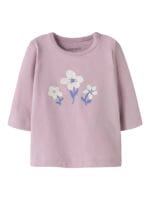 VUBIE TOP DAWN PINK-FLOWERS - Image 3