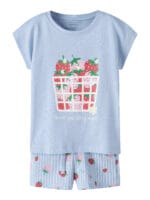 CAPSL TOP CHAMBRAY BLUE - STRAWBERRY - Image 2