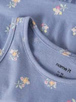 SPENCER DRESS PURPLE IMPRESSI - FLORAL BUN - Image 2