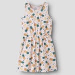 TANK DRESS CRADLE PINK-PINEAPPLES