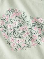 CAPSL TOP PALE AQUA-PINK FLOWER - Image 4