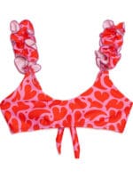 Bikini Set Hearts Tortue Κόκκινο-Λιλά - Image 2