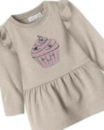 SWEAT DRESS PEYOTE MELANGE - Image 3