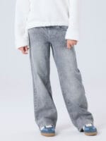 WIDE JEANS 8809 MEDIUM GREY